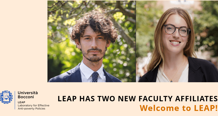 New faculty affiliates at LEAP