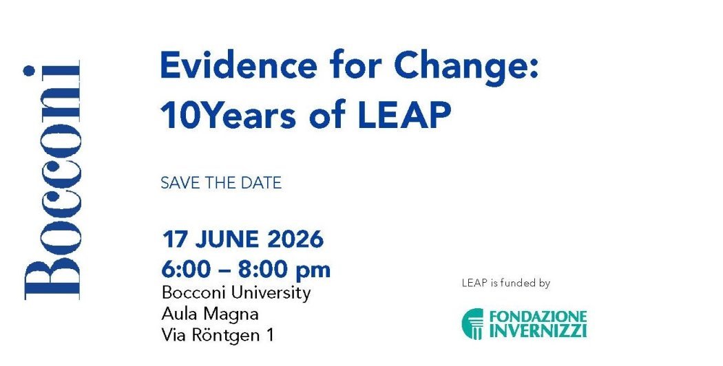 LEAP policy event